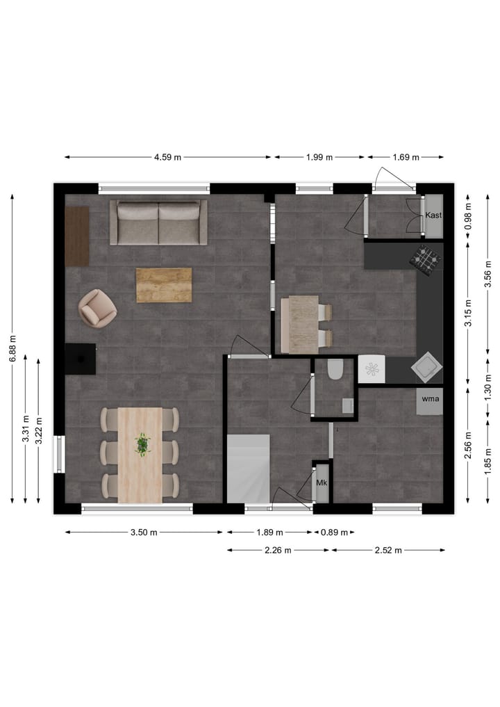 Foto 44 van Graafstroomstraat 10-A