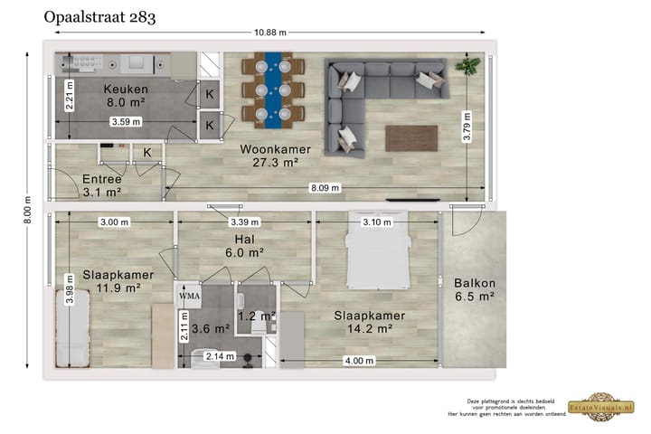Foto 42 van Opaalstraat 283