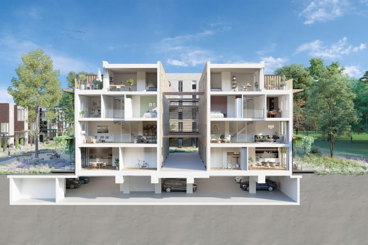 Foto 3 van Type L Stadswoning Tussen (Bouwnr. 702)