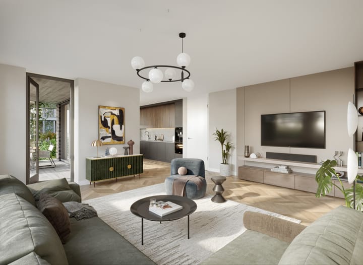 Foto 2 van Type O Appartement 3 kmrs (Bouwnr. 807)