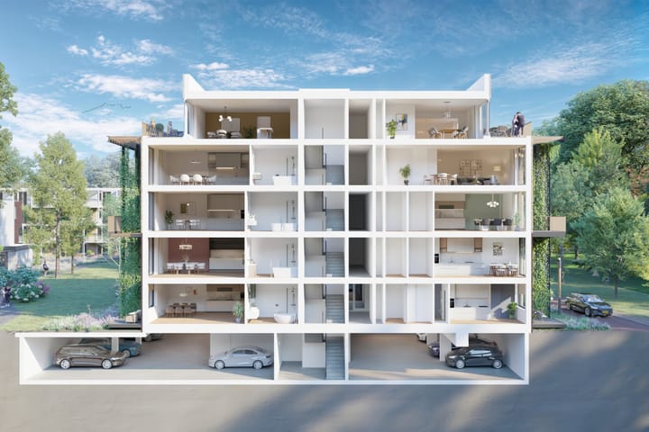 Photo 6 of Type T Appartement 4 kmrs (Bouwnr. 813)