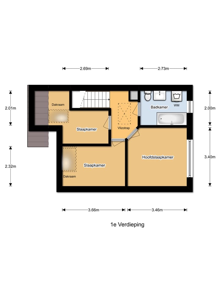 Foto 22 van Vechtstraat 37