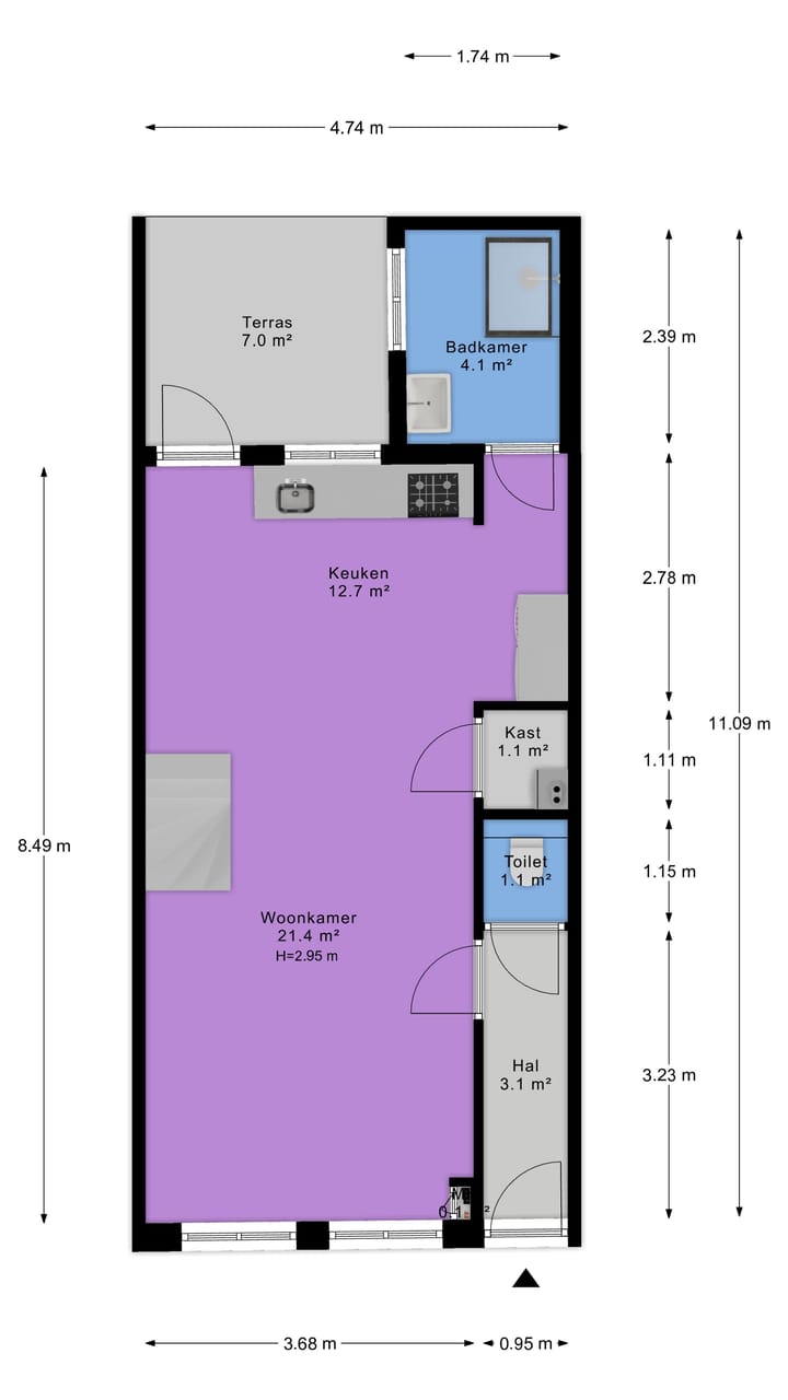 Foto 30 van Eerste Hunzestraat 28