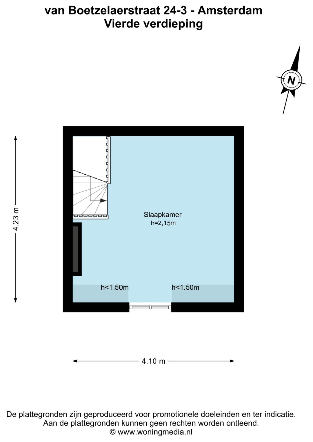Foto 32 van Van Boetzelaerstraat 24-3