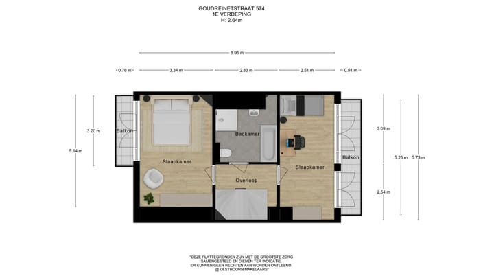 Foto 50 van Goudreinetstraat 574