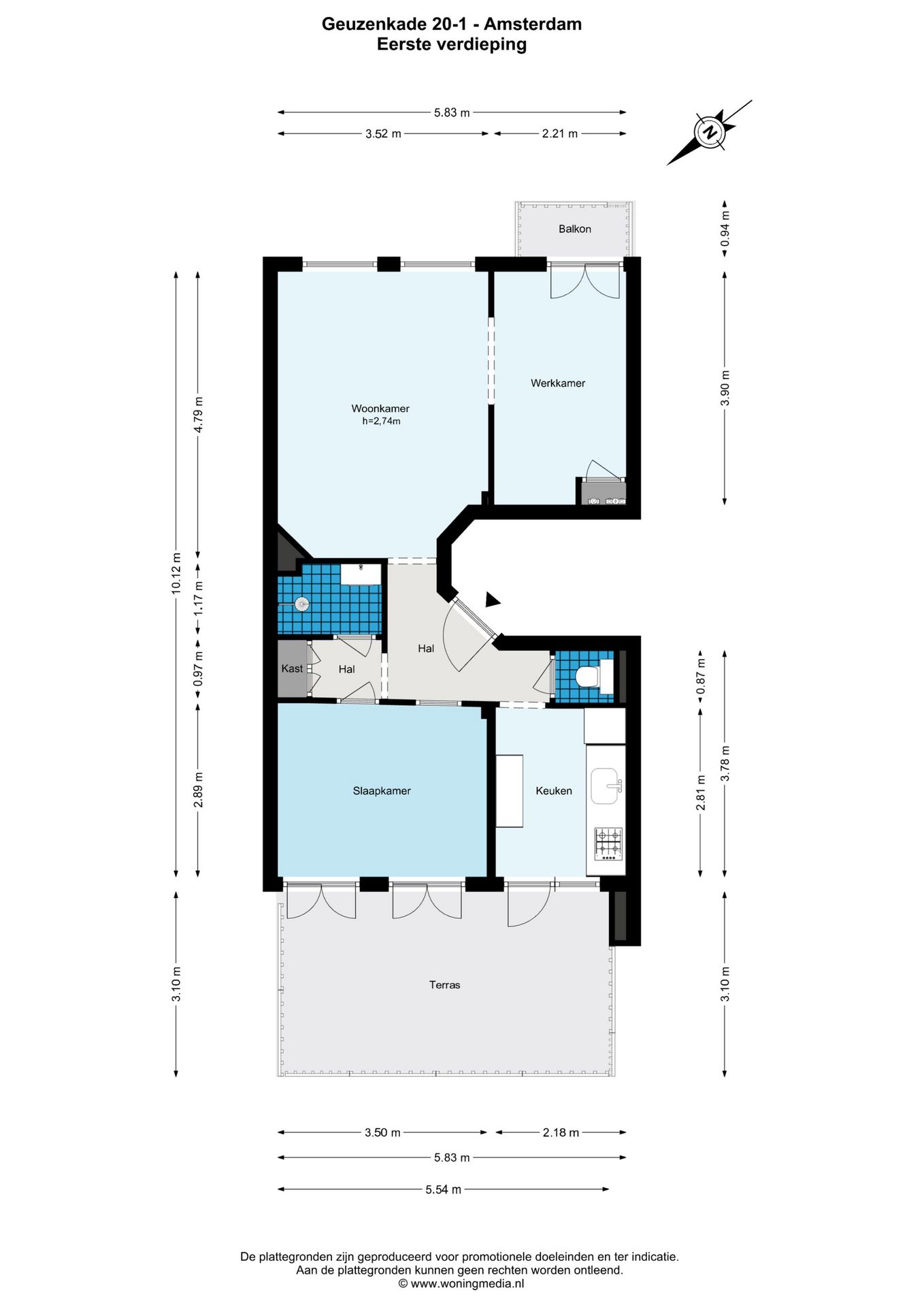 Foto 24 van Geuzenkade 20-1