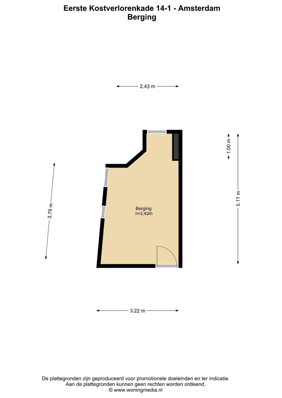 Photo 23 of Eerste Kostverlorenkade 14-1