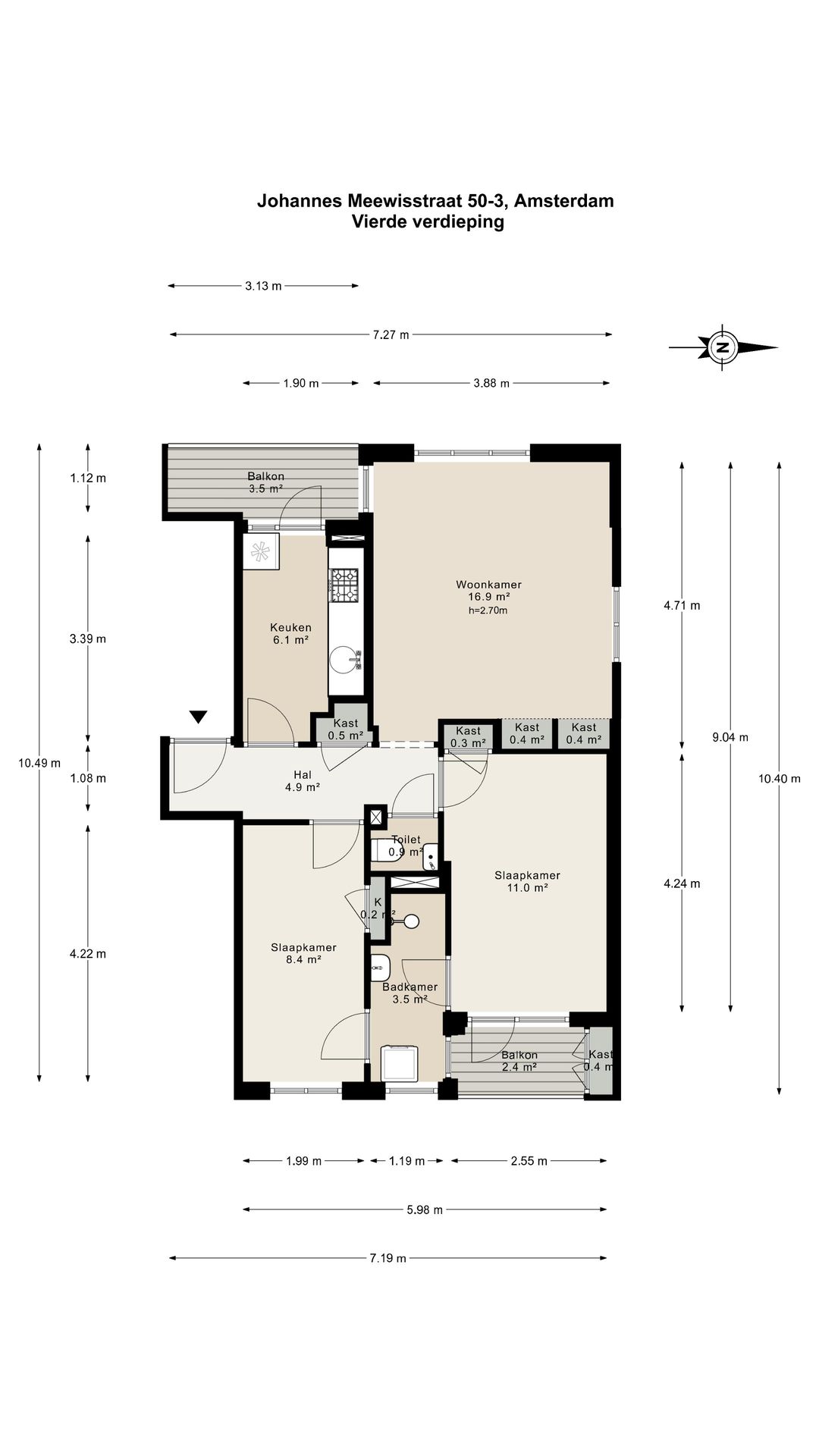 Photo 22 of Johannes Meewisstraat 50-3