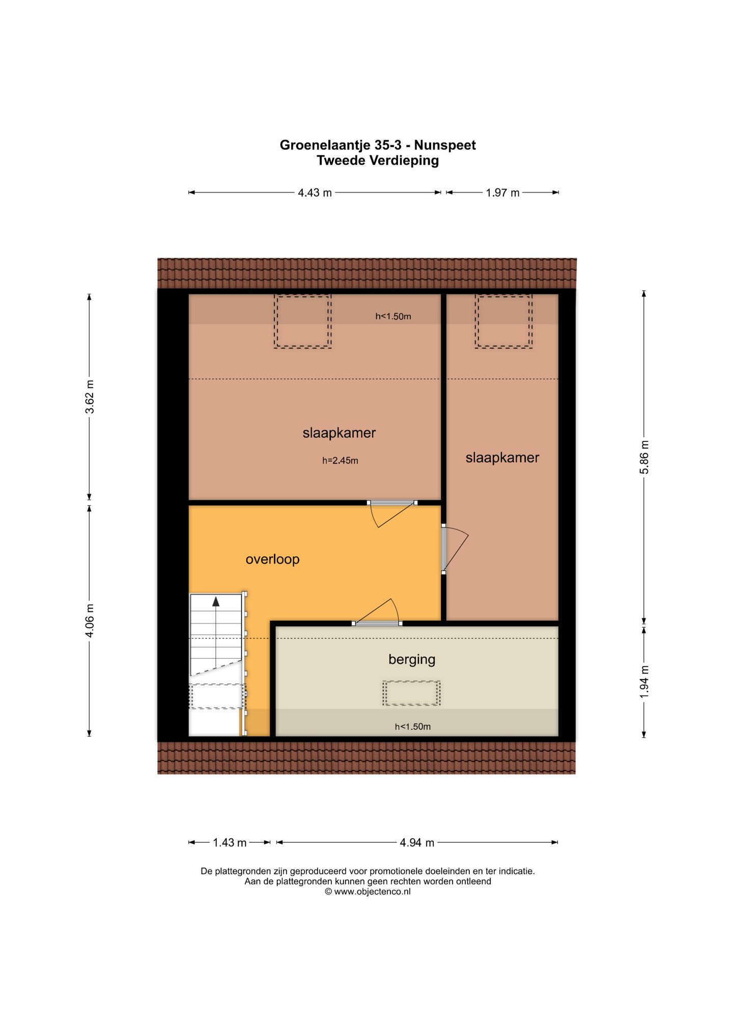 Foto 10 van Groenelaantje 35-C
