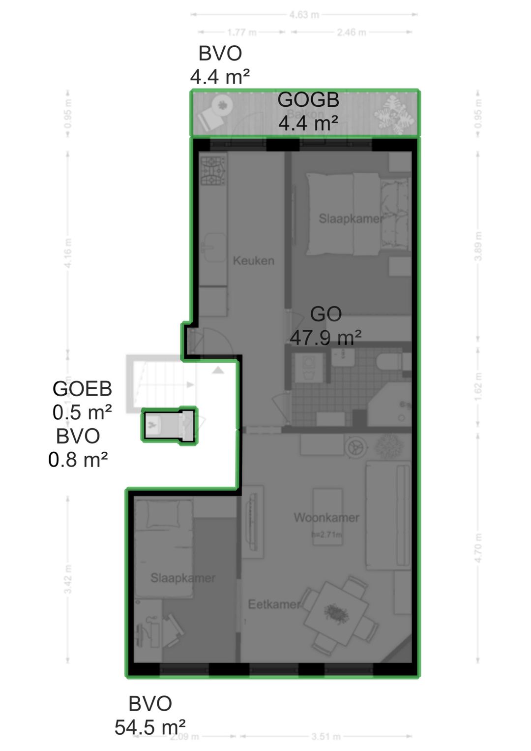Foto 31 van Willem de Zwijgerlaan 66-3