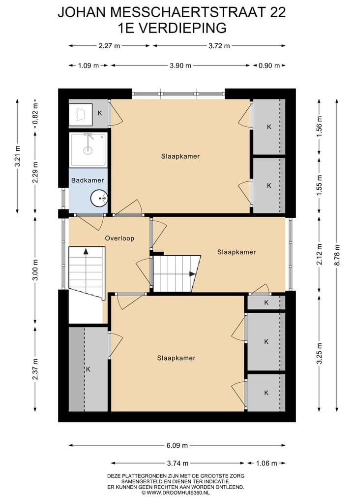 Foto 45 van Johan Messchaertstraat 22