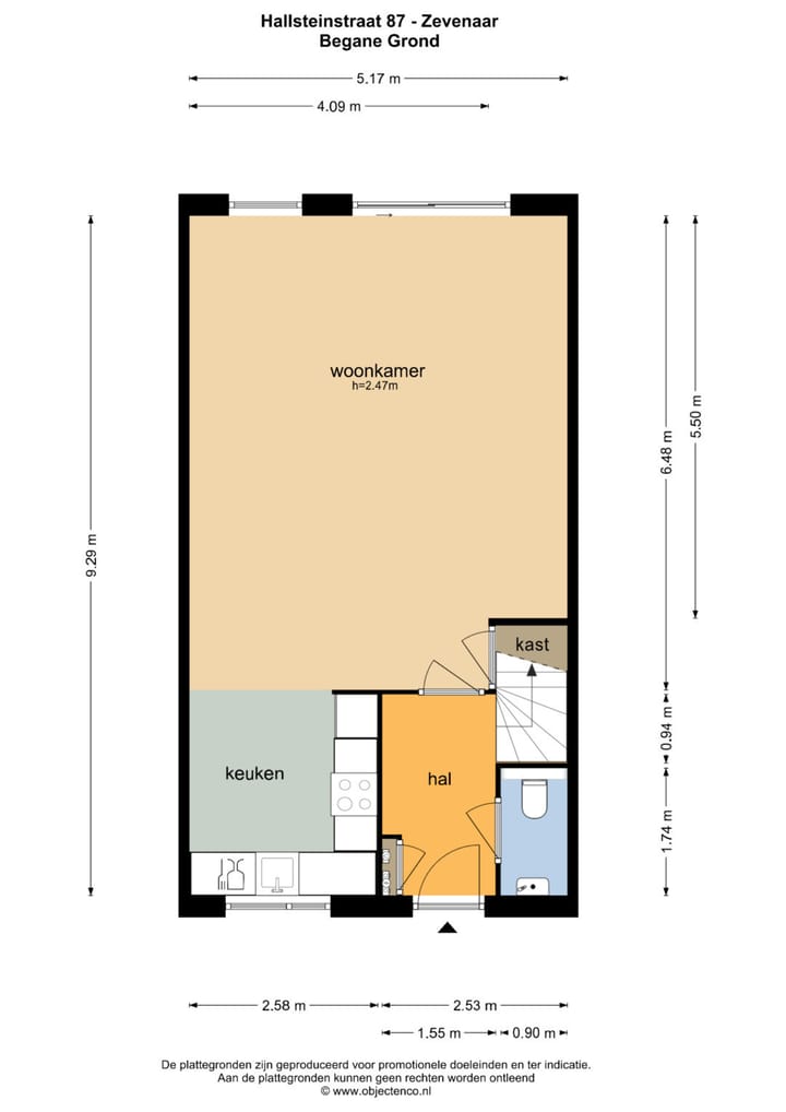 Foto 33 van Hallsteinstraat 87