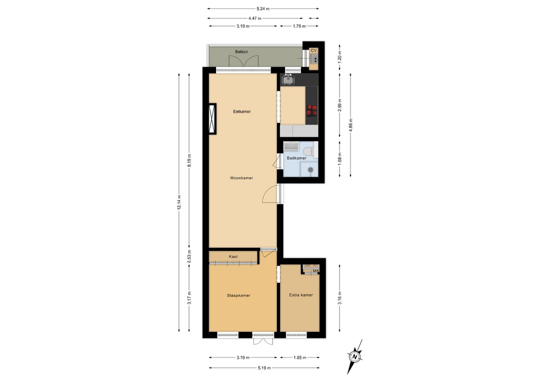 Foto 28 van Wilhelminastraat 83-2