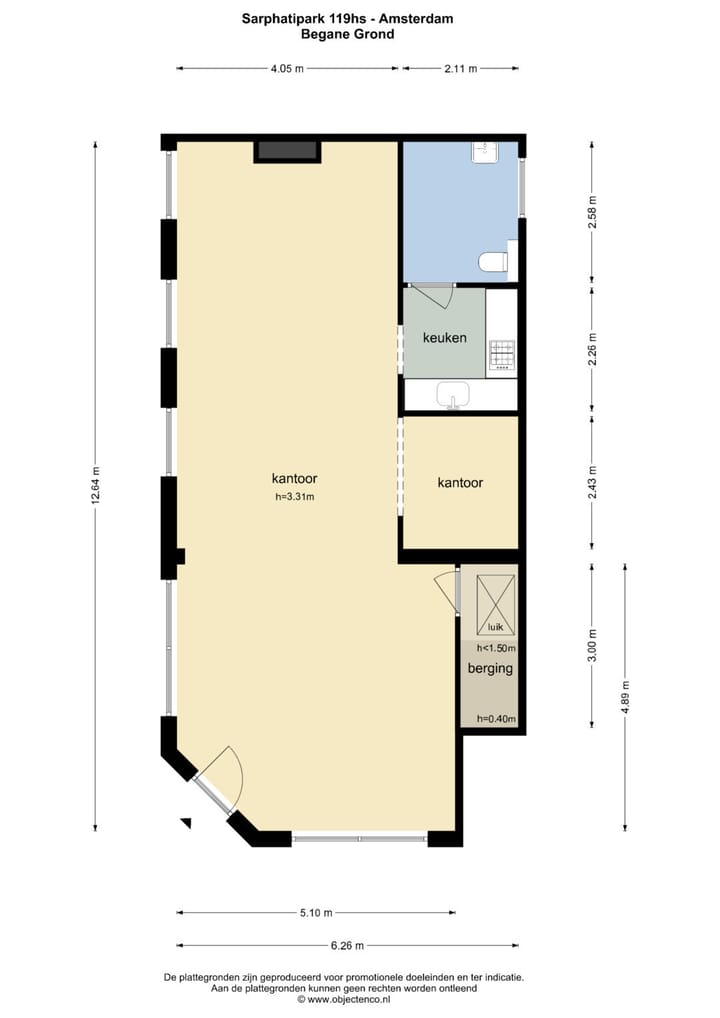 Foto 53 van Sarphatipark 119-H