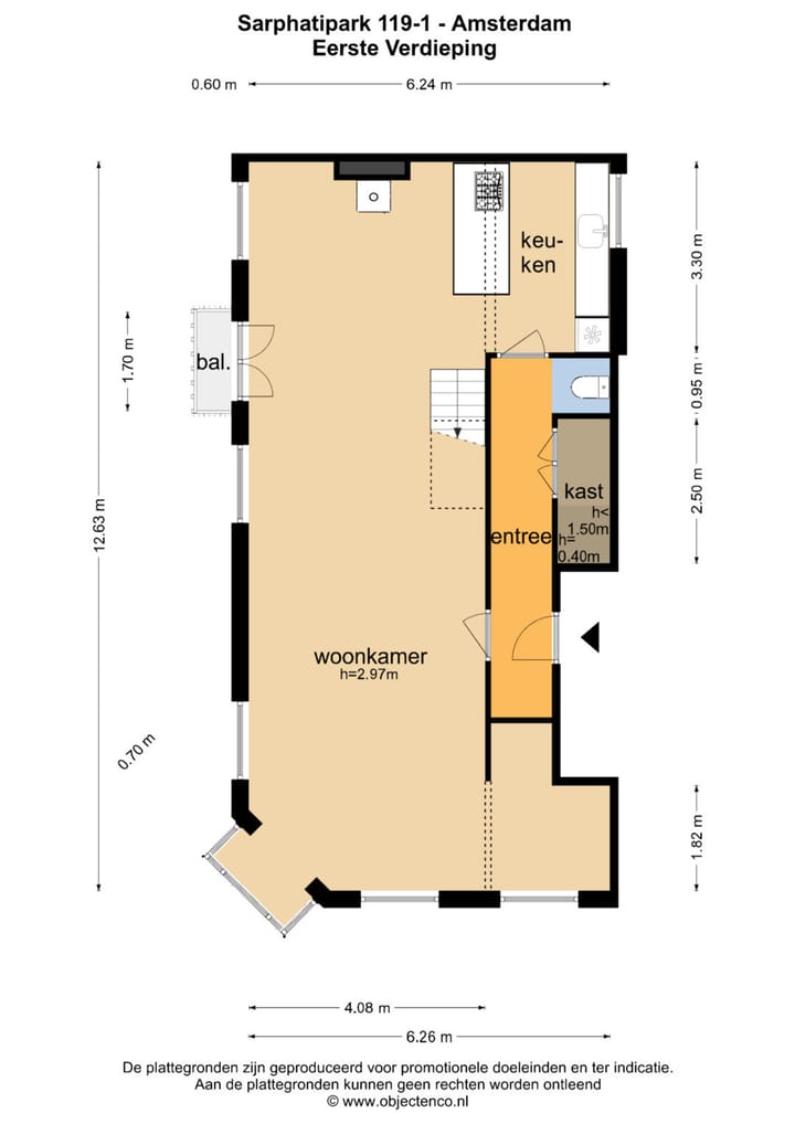 Foto 60 van Sarphatipark 119-H