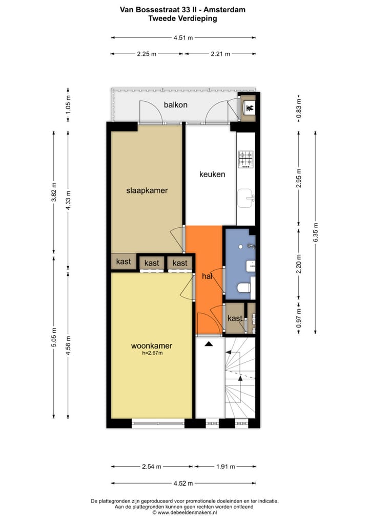 Foto 20 van Van Bossestraat 33-2