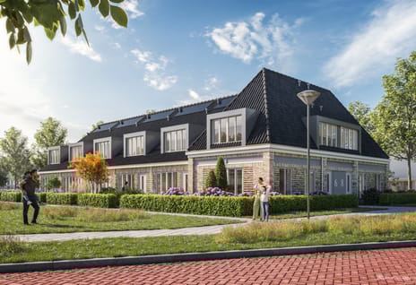 Image of Rug-aan-rugwoning hoek (groot) Corner house