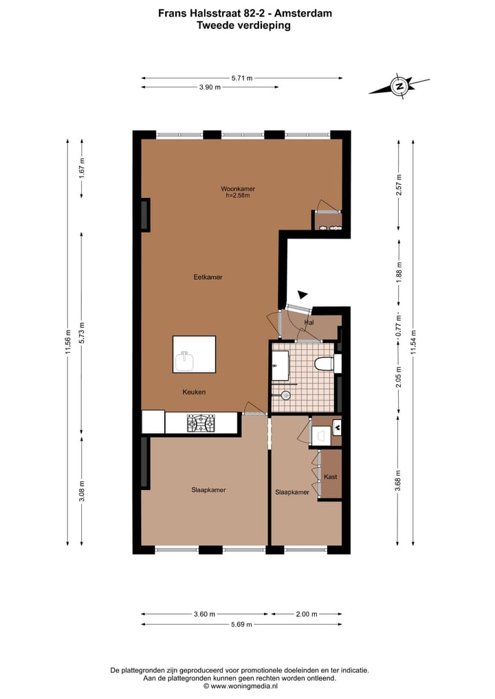 Foto 26 van Frans Halsstraat 82-2