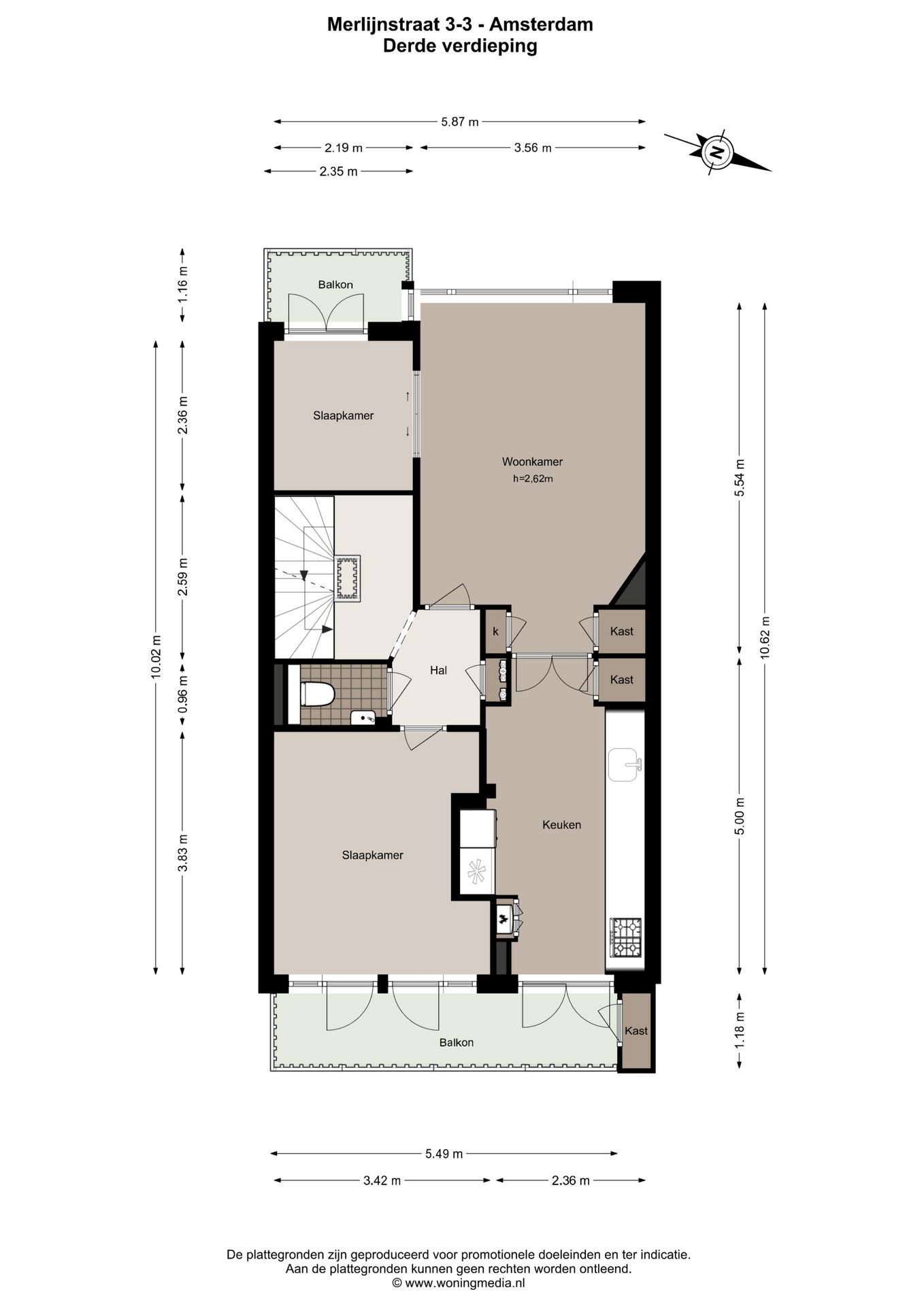 Foto 33 van Merlijnstraat 3-3