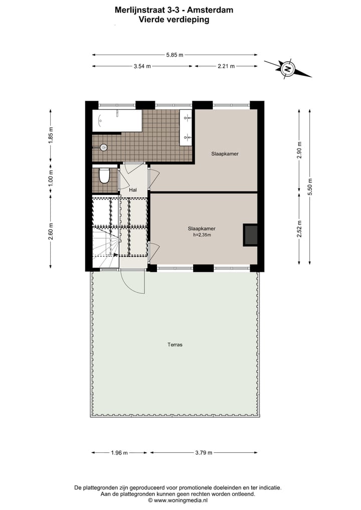 Foto 36 van Merlijnstraat 3-3