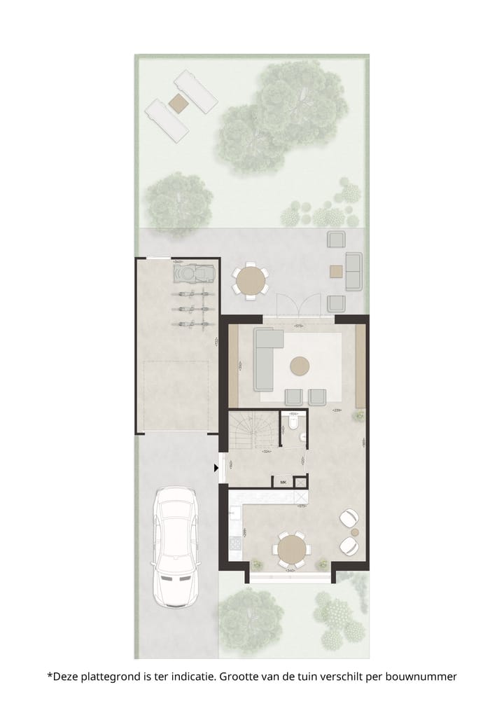 Foto 4 van 10 - C1 - 2 onder 1 kap woning (Bouwnr. 10)