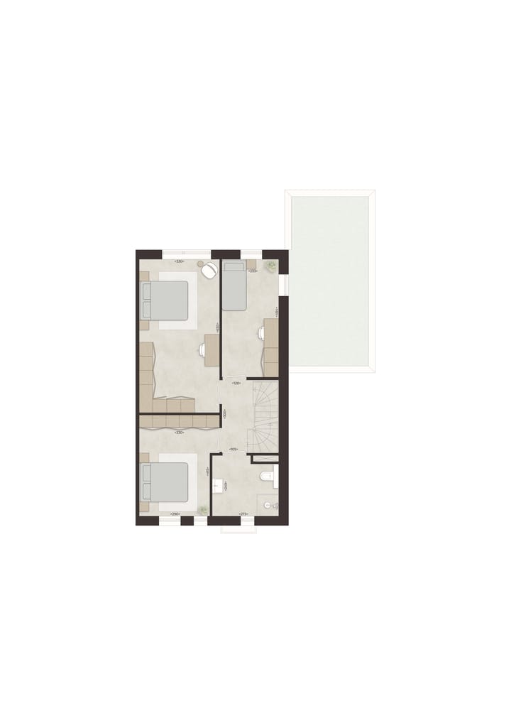 Foto 5 van 12 - C2 - 2 onder 1 kap woning (Bouwnr. 12)
