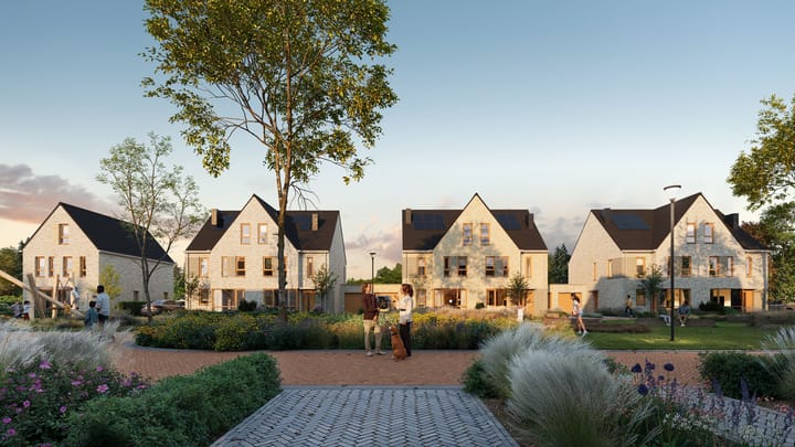 1 - D2 - 2 onder 1 kap woning - Slot Oost (Bouwnr. 1)