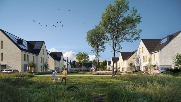 Foto 2 van 1 - D2 - 2 onder 1 kap woning - Slot Oost (Bouwnr. 1)