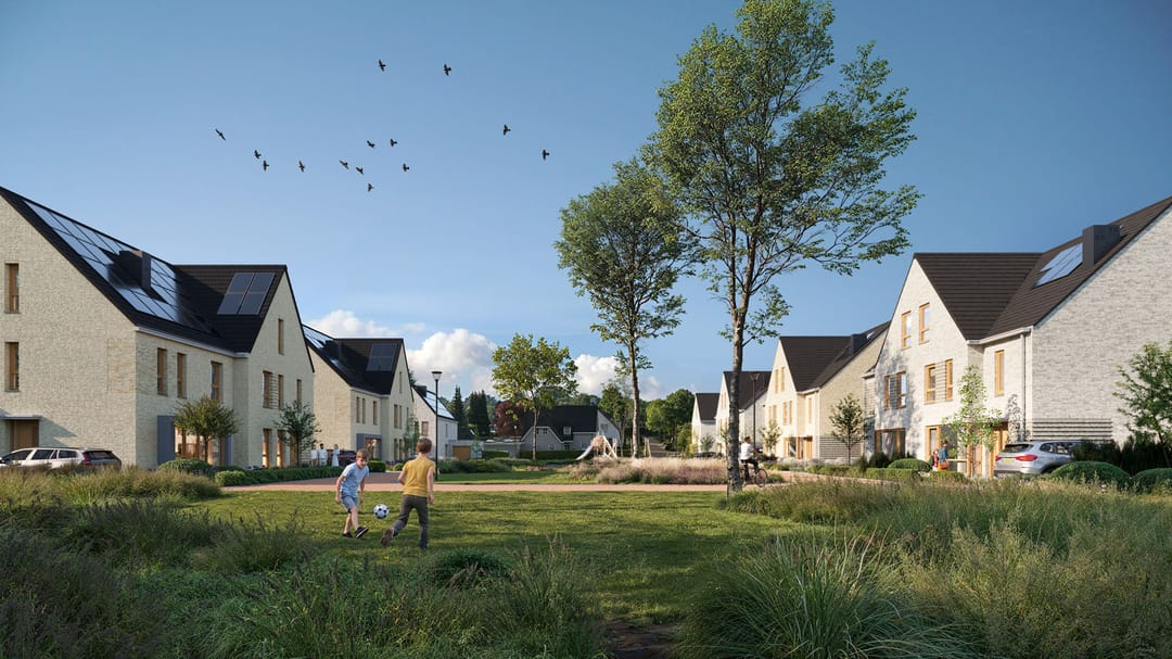 Foto 2 van 3 - D2 - 2 onder 1 kap woning - Slot Oost (Bouwnr. 3)