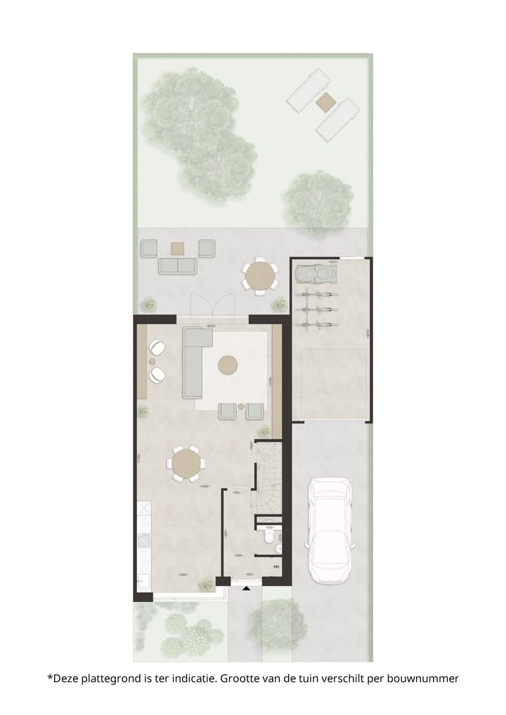 Foto 4 van 17 - D2 - 2 onder 1 kap woning - Slot Oost (Bouwnr. 17)