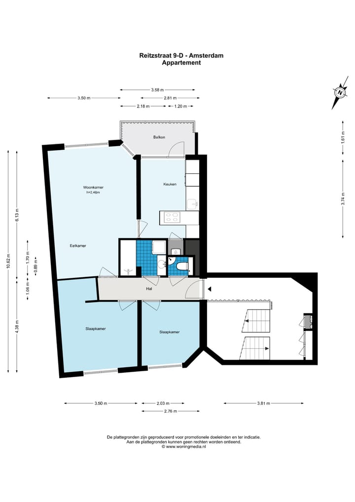 Foto 34 van Reitzstraat 9-D