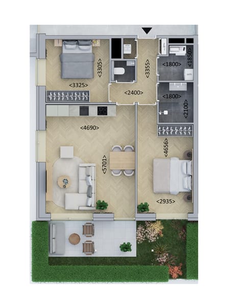 Hoekappartement thumbnail