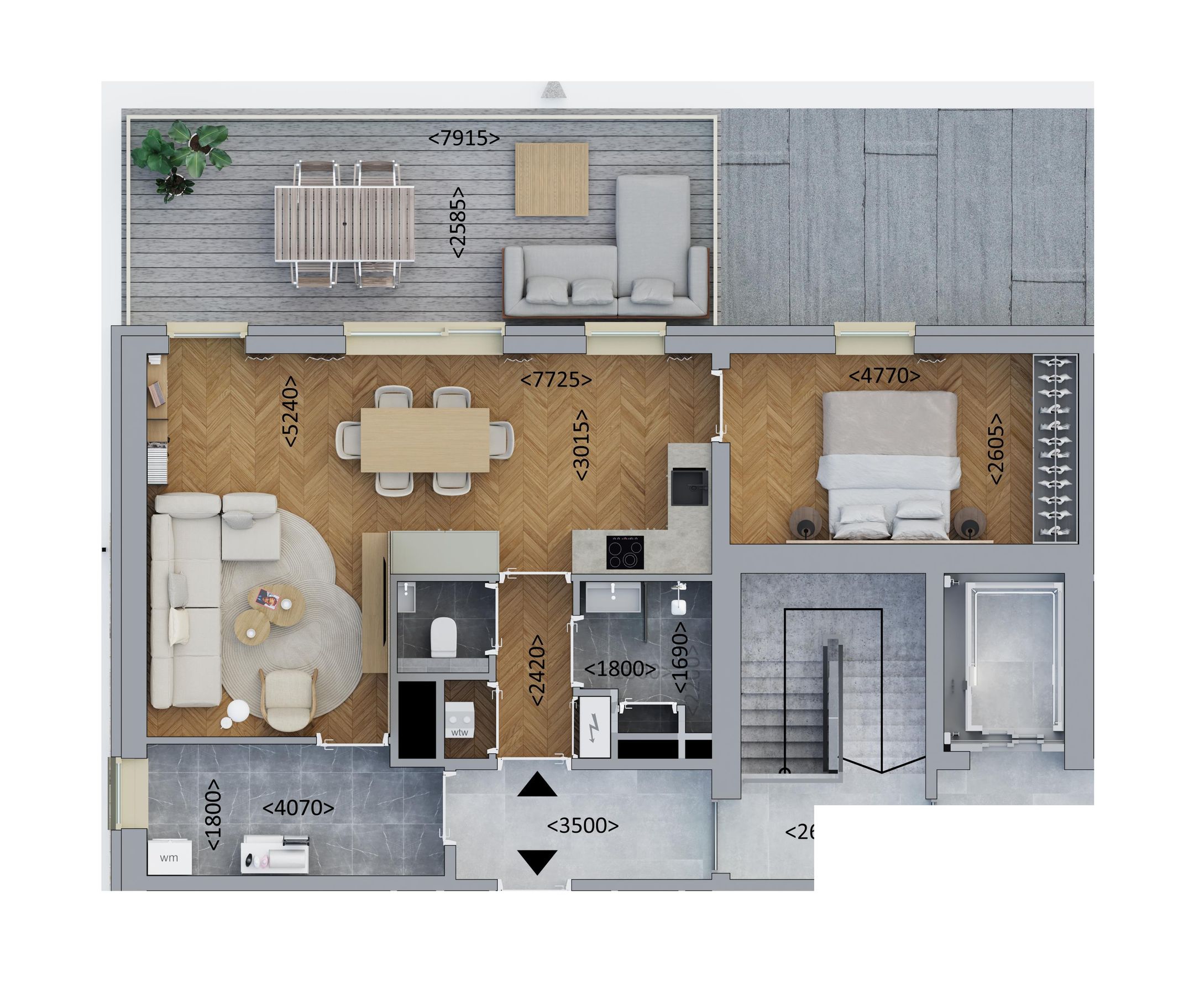 Penthouse (Bouwnr. C4.1), Hoofddorp, 2131MK, Noord-Holland, Nederland  