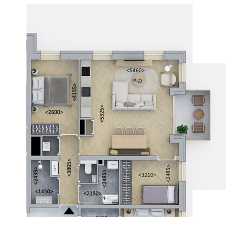 Kopappartement Standaard thumbnail