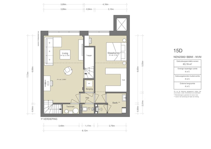 Foto 32 van Filips van Almondestraat 15-D