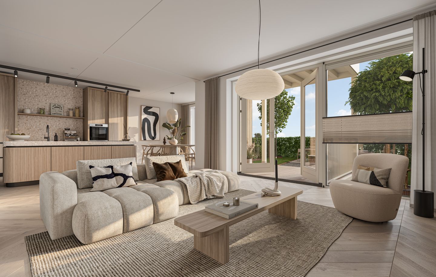 Foto 4 van Verandawoningen - 2 onder 1 kap woning (Bouwnr. 42)