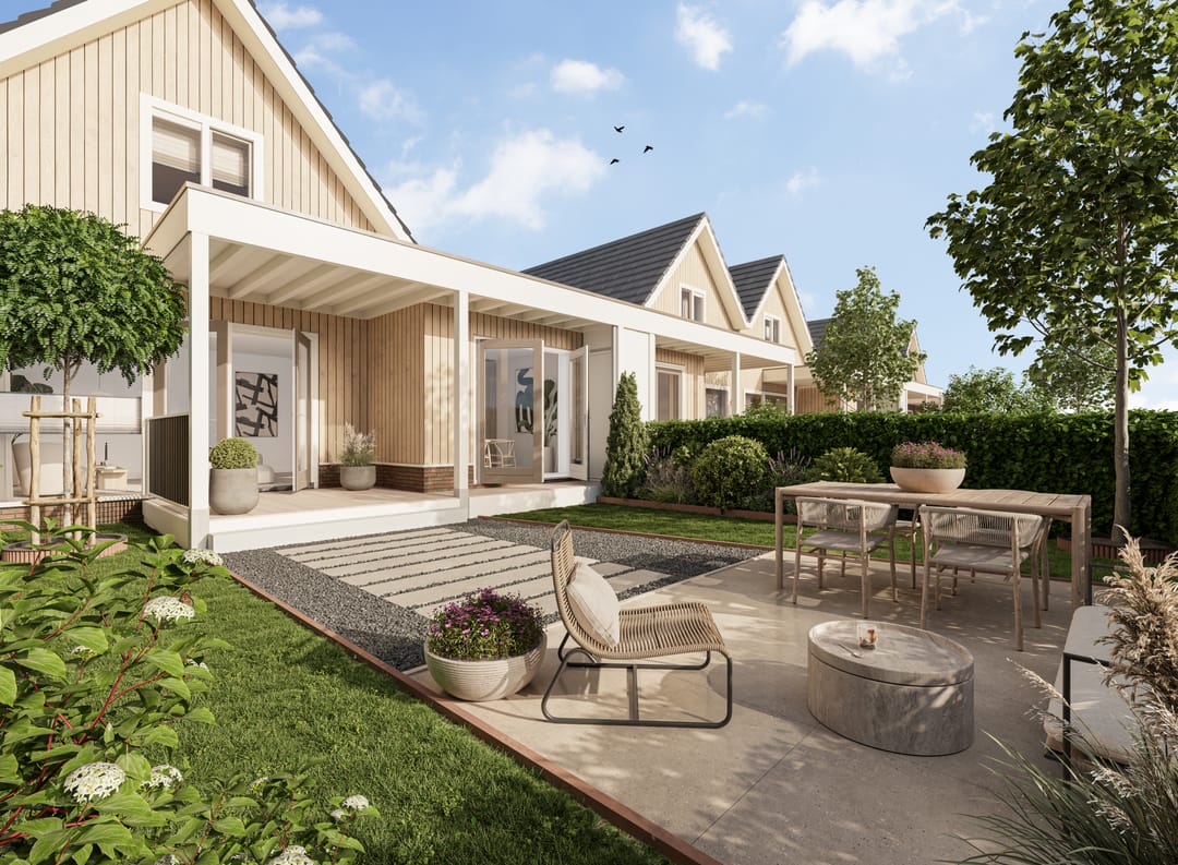 Foto 2 van Verandawoningen - 2 onder 1 kap woning (Bouwnr. 55)