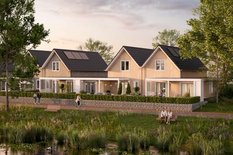 Verandawoningen - 2 onder 1 kap woning (Bouwnr. 54)
