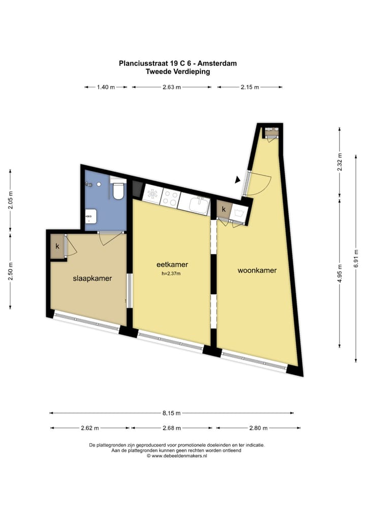 Foto 25 van Planciusstraat 19-C6