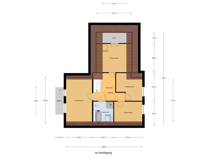 1e Verdieping