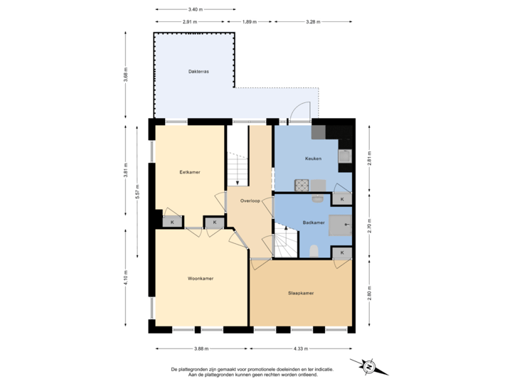 1e Verdieping nr. 28A