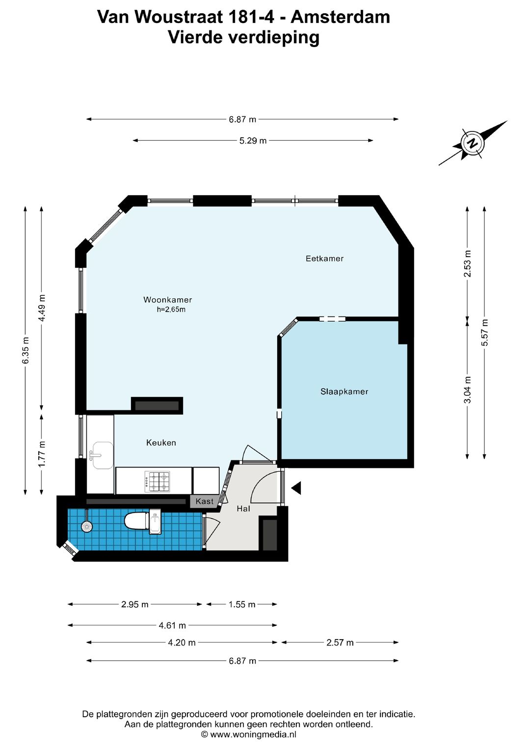 Foto 17 van Van Woustraat 181-4