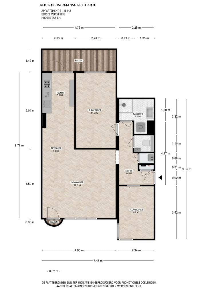 Photo 25 of Rembrandtstraat 154