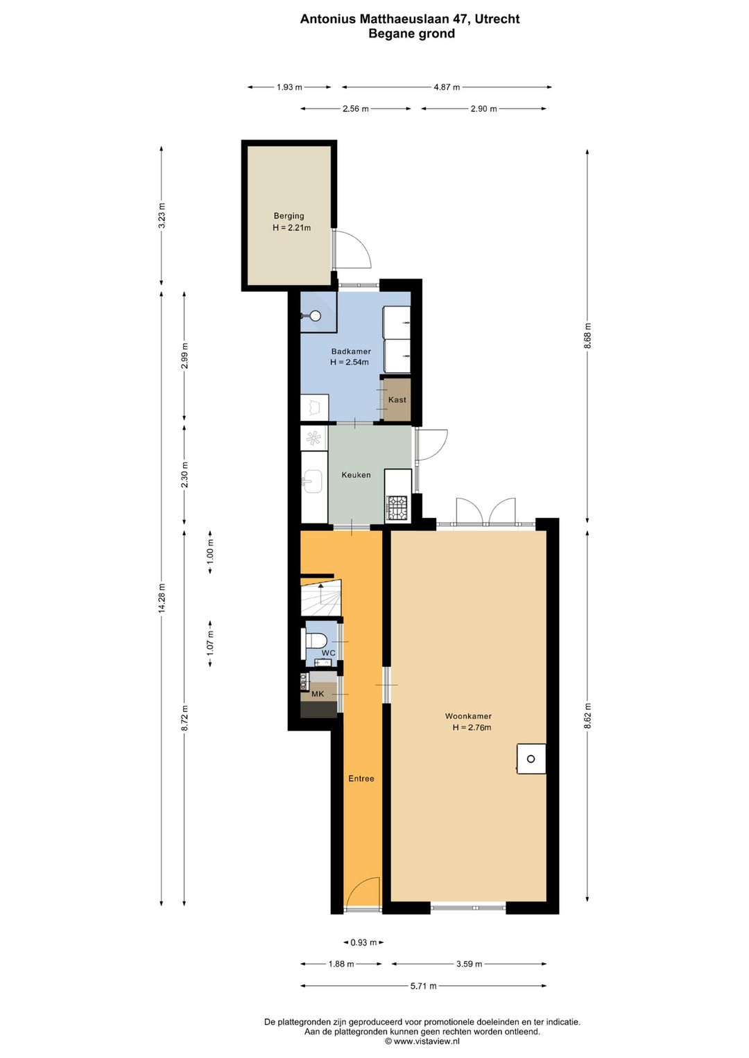 Foto 41 van Antonius Matthaeuslaan 47