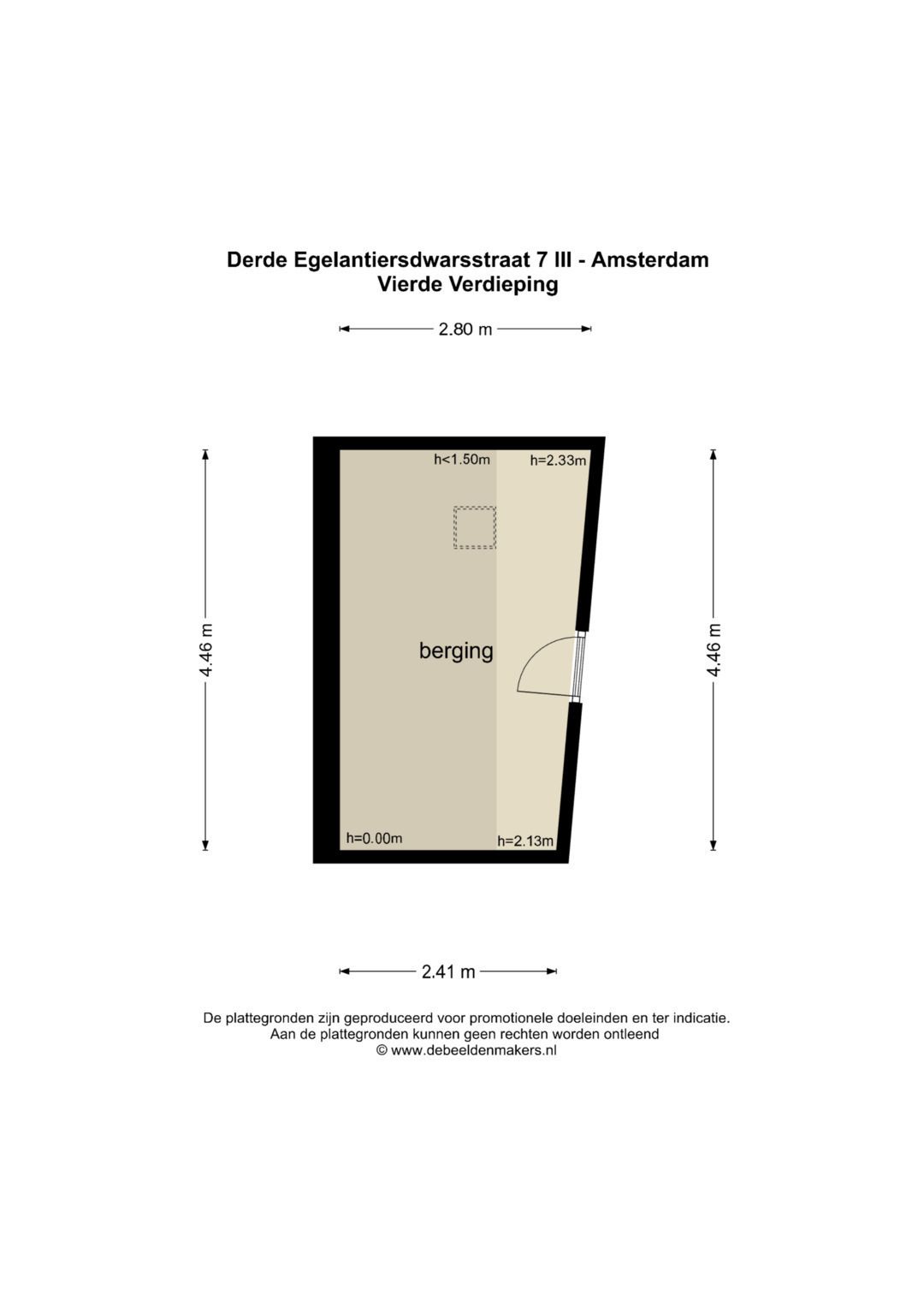 Photo 20 of Derde Egelantiersdwarsstraat 7-3