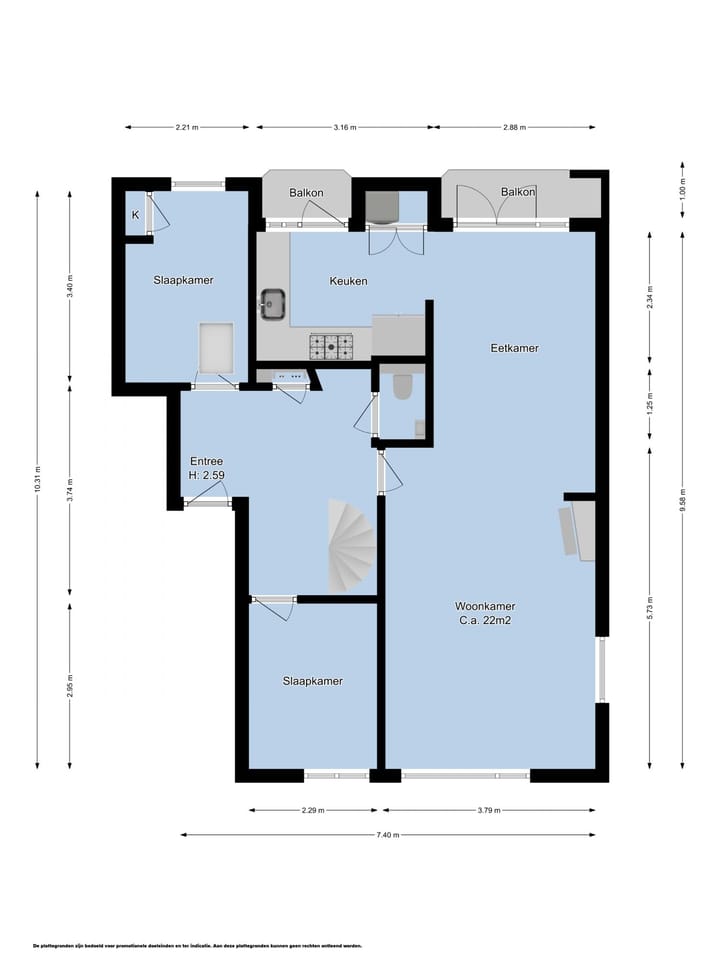 Foto 22 van Admiraal de Ruyterlaan 35