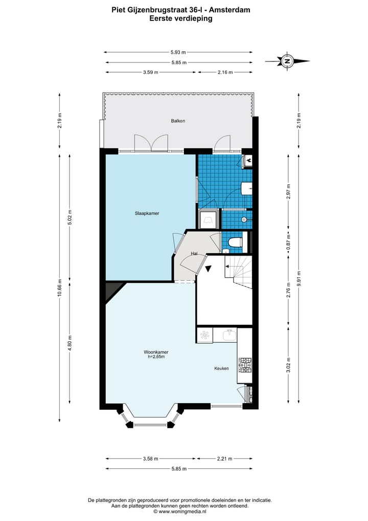 Foto 24 van Piet Gijzenbrugstraat 36-1