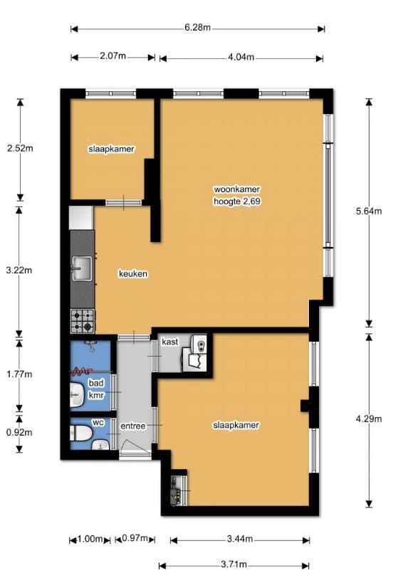 Foto 23 van Weissenbruchstraat 10-2