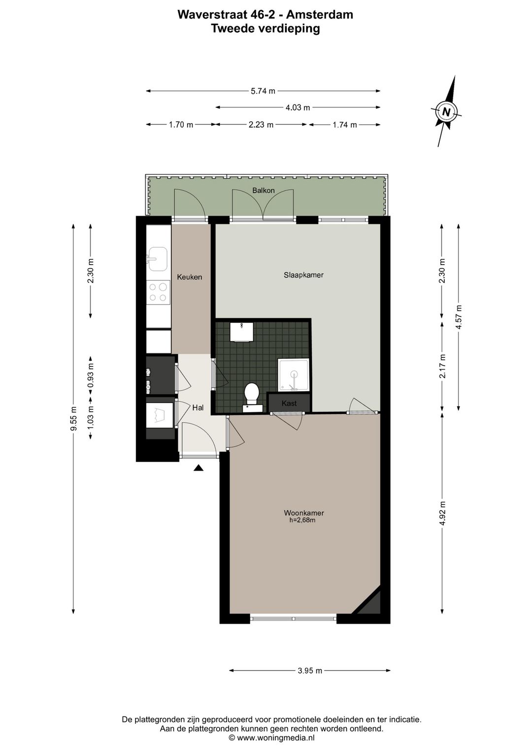 Foto 22 van Waverstraat 46-2