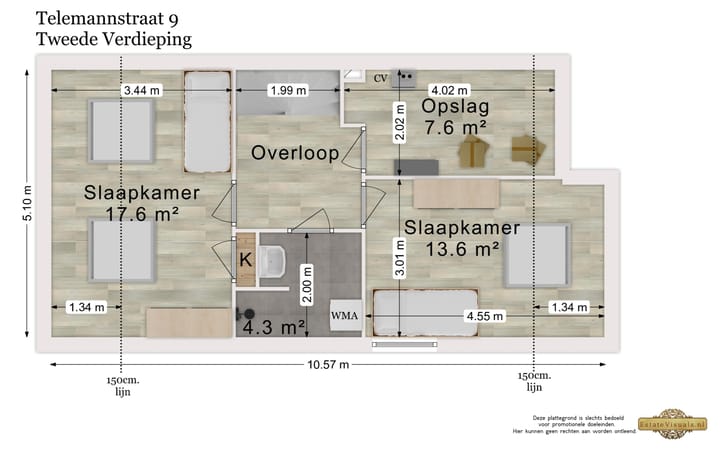 Foto 65 van Telemannstraat 9